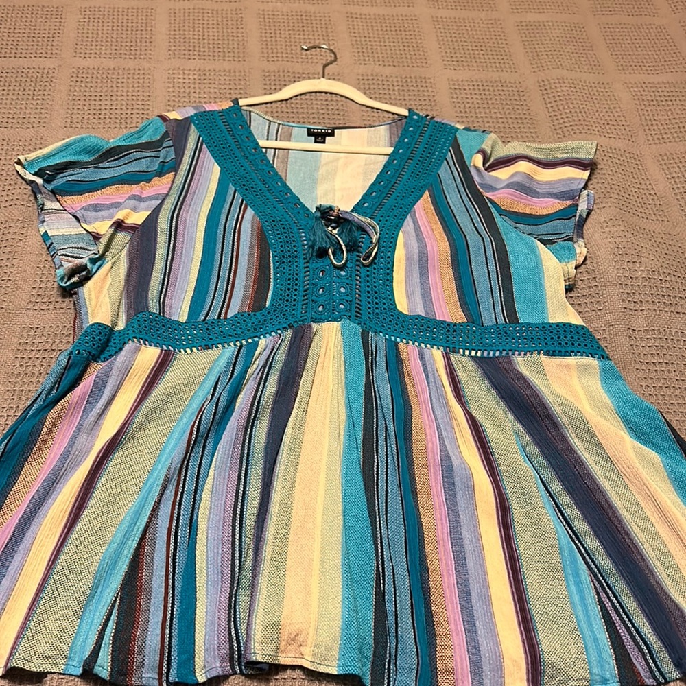 Torrid Babydoll Top 4x-DONATED